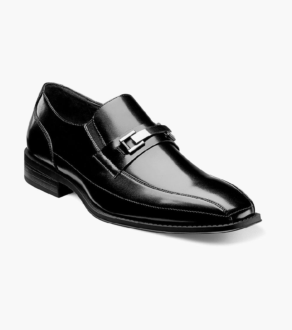 stacy adams Wakefield Bike Toe Bit Slip On Men’s Dress Shoes
