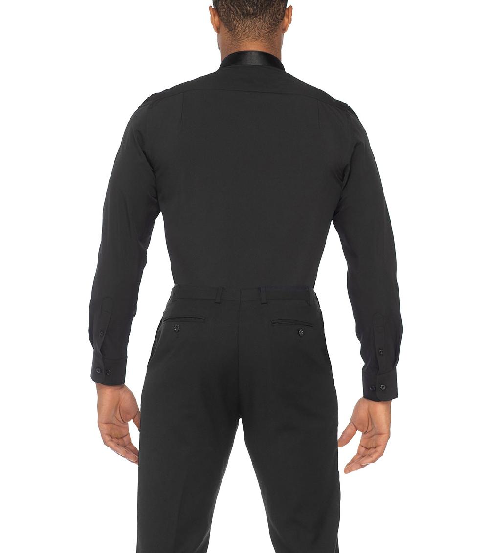 Stacy Adams Walsh Dress Shirt Band Collar Dress Shirts