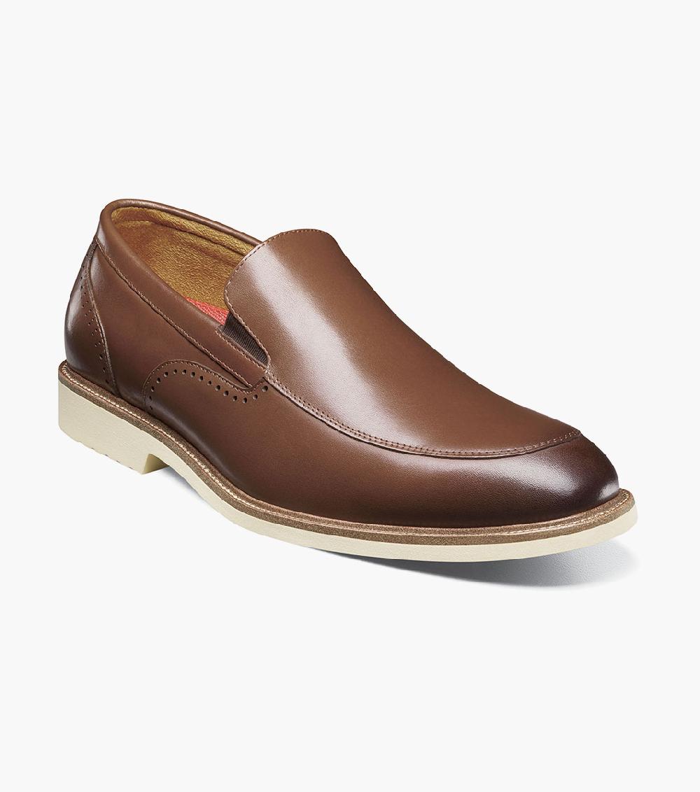 stacy adams Wellington Moc Toe Slip On Men’s Casual Shoes