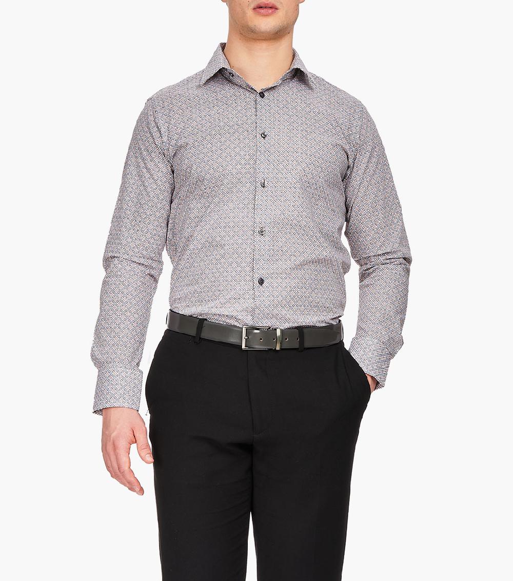 stacy adams Winslow Dress Shirt Spread Collar Dress Shirts