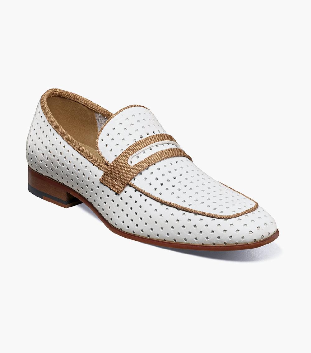 stacy adams Winstead Moc Toe Saddle Slip On Clearance Men’s Shoes