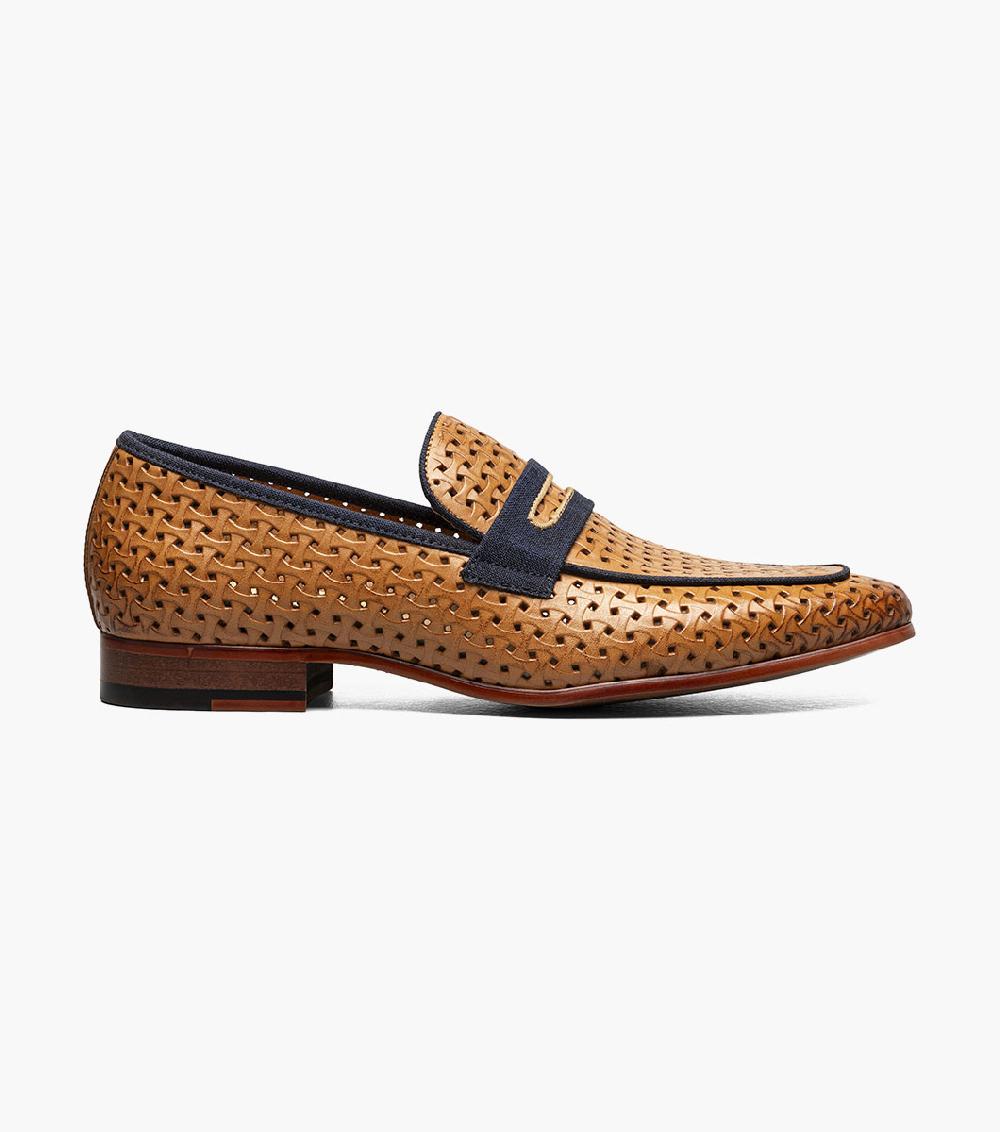 Stacy Adams Winstead Moc Toe Saddle Slip On Clearance Men’s Shoes