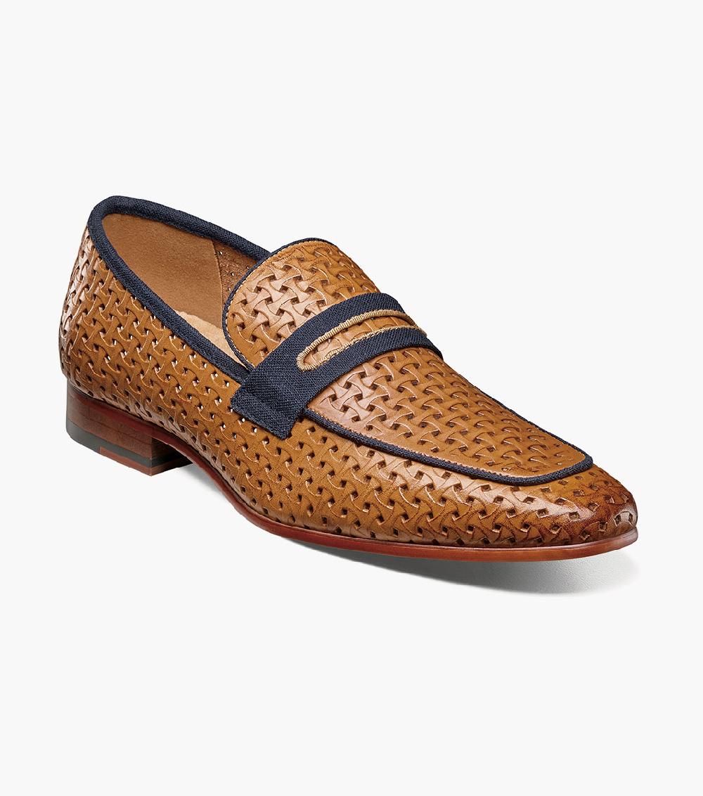 stacy adams Winstead Moc Toe Saddle Slip On Clearance Men’s Shoes