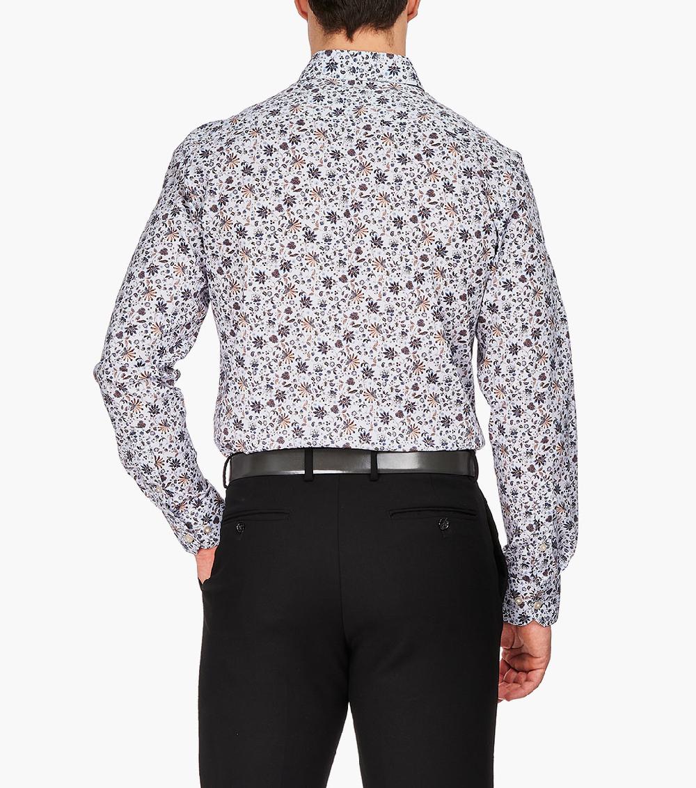 Stacy Adams Wolston Dress Shirt Spread Collar Dress Shirts