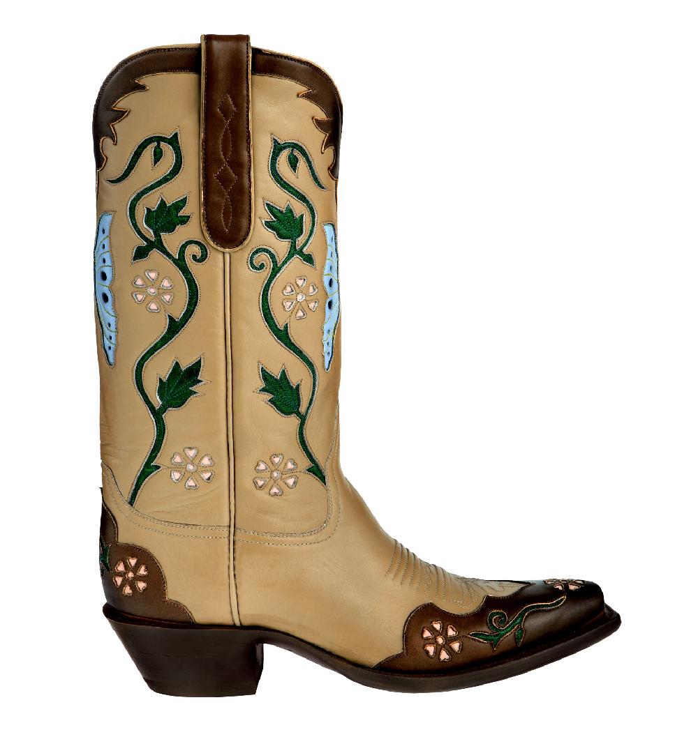 Stallion Boots & Leather Goods Moroccan Butterflies