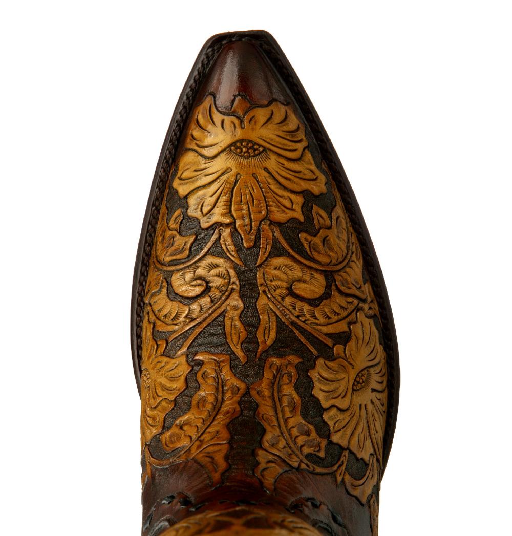 stallion Boots & Leather Goods Western Flowers