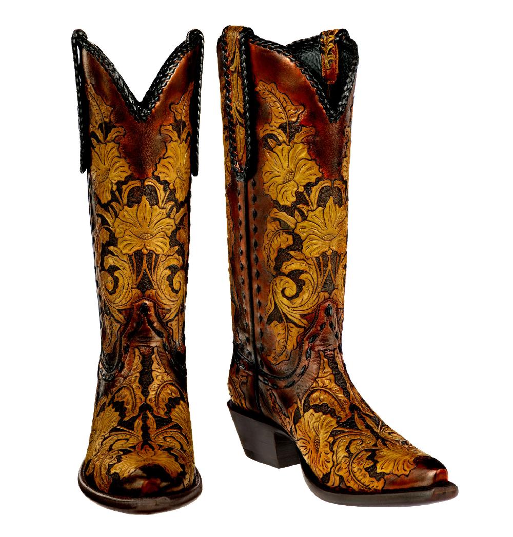 stallion boots & leather goods Western Flowers