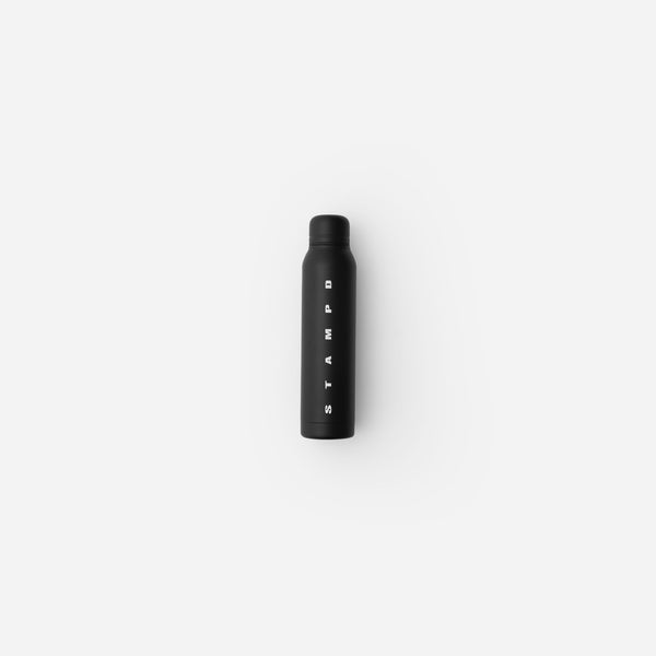 stampd 16.9 oz. Black Terrain Water Bottle Black White