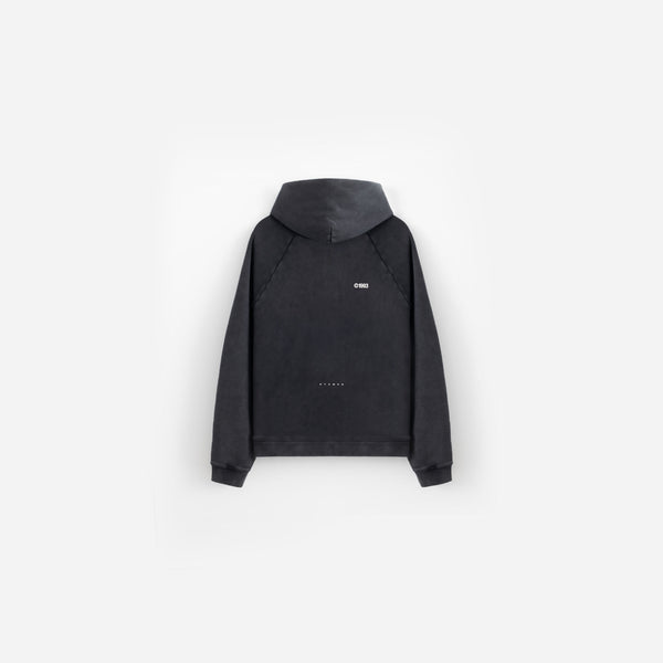 Stampd 1993 Cherub Raglan Hoodie - Vintage Washed Black