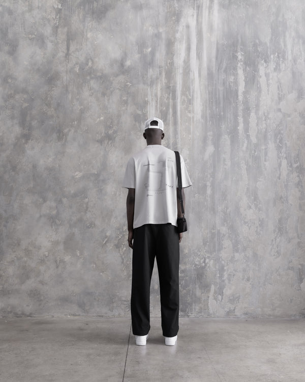 Stampd Cement Transit Relaxed Tee - Vintage Washed Fog