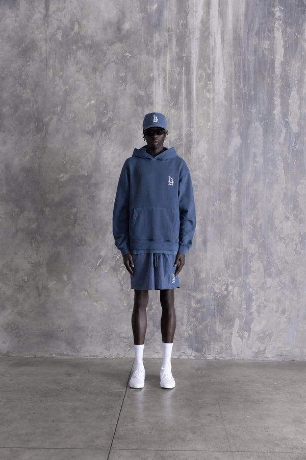 Stampd LA 001 Core Hoodie - Vintage Washed Ocean Blue