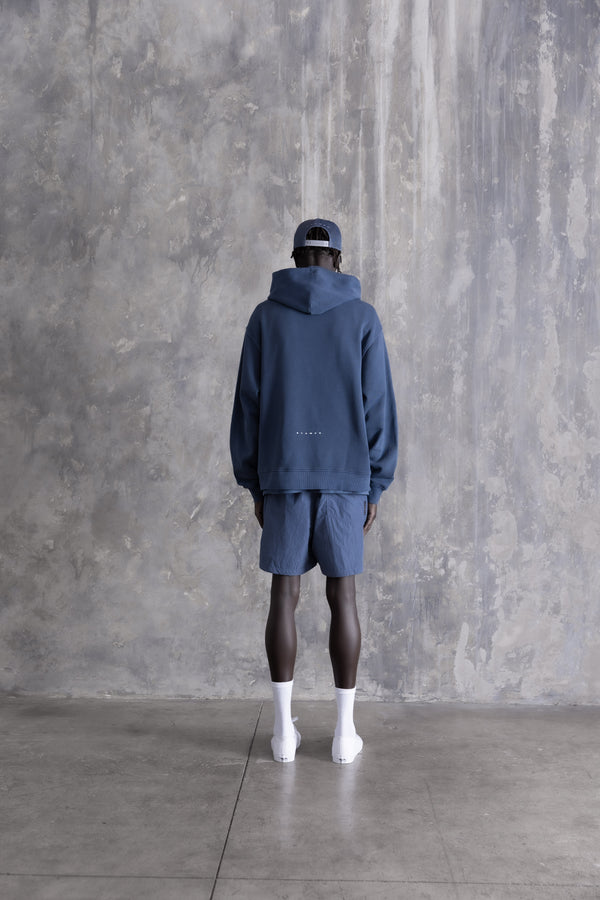 Stampd LA 001 Core Hoodie - Vintage Washed Ocean Blue