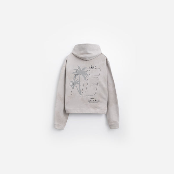 Stampd S24 Transit Tie Dye Cropped Hoodie Sand Storm Tie Dye
