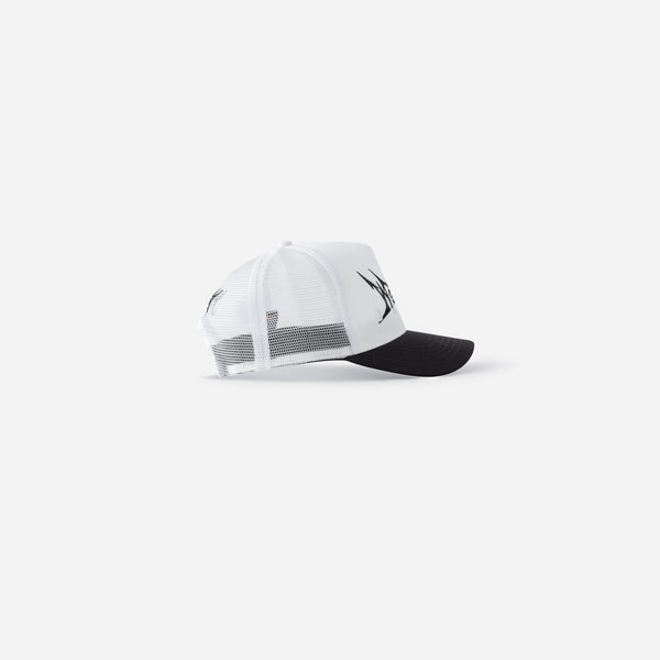 Stampd Black Water Snapback White