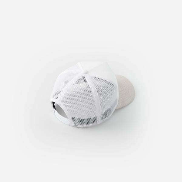 Stampd Cherub Structured Trucker White Stone