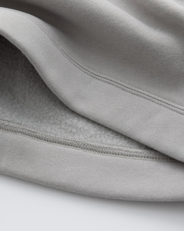 Stampd Cropped Fleece Crewneck Fog
