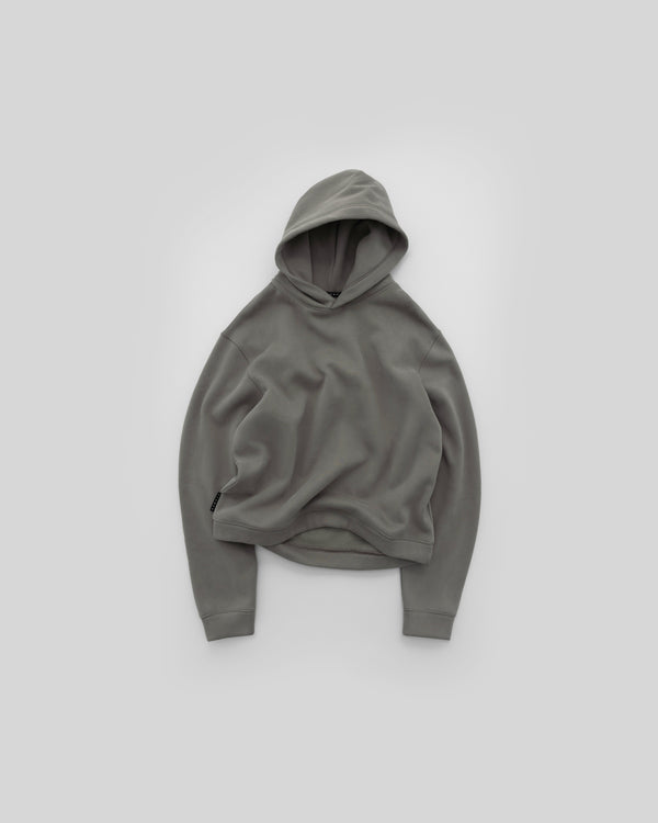 Stampd Cropped Fleece Hoodie Jade