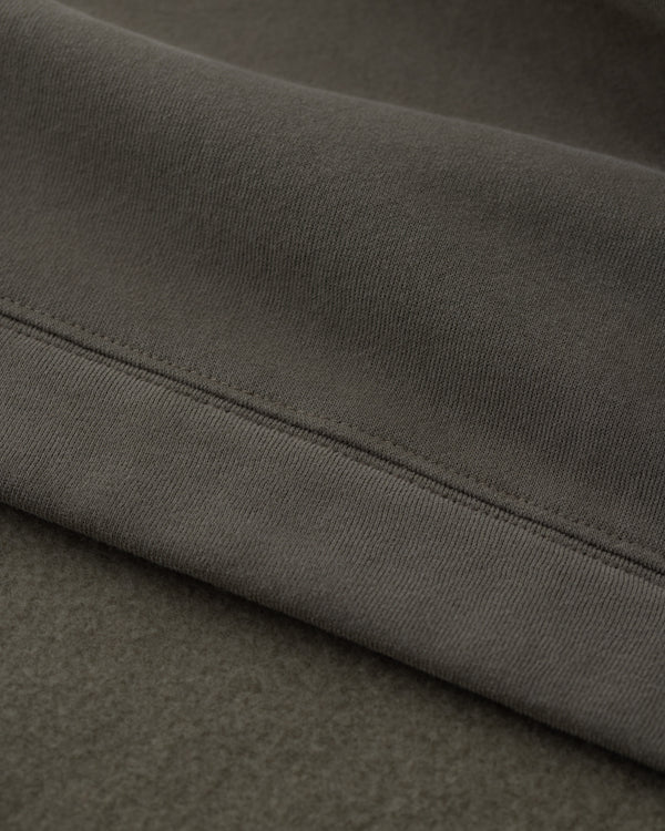 Stampd Cropped Fleece Hoodie Jade