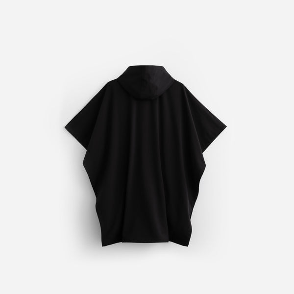 Stampd Hooded Poncho Black