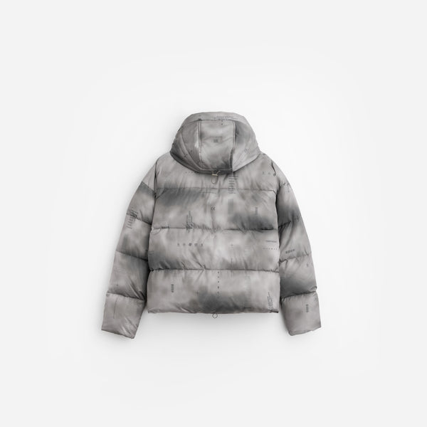 Stampd Ice Print Cropped Puffer Ice Print