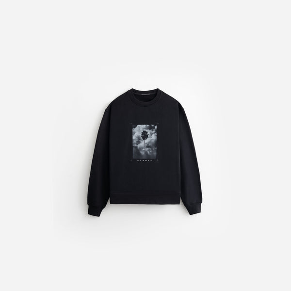 stampd In the Clouds Crewneck Black