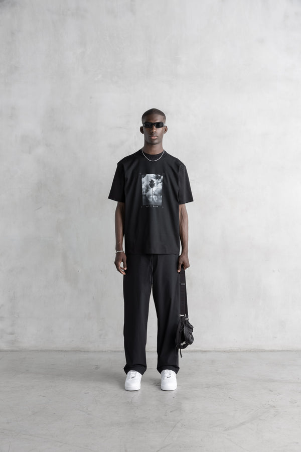 Stampd In The Clouds Relaxed Tee Black