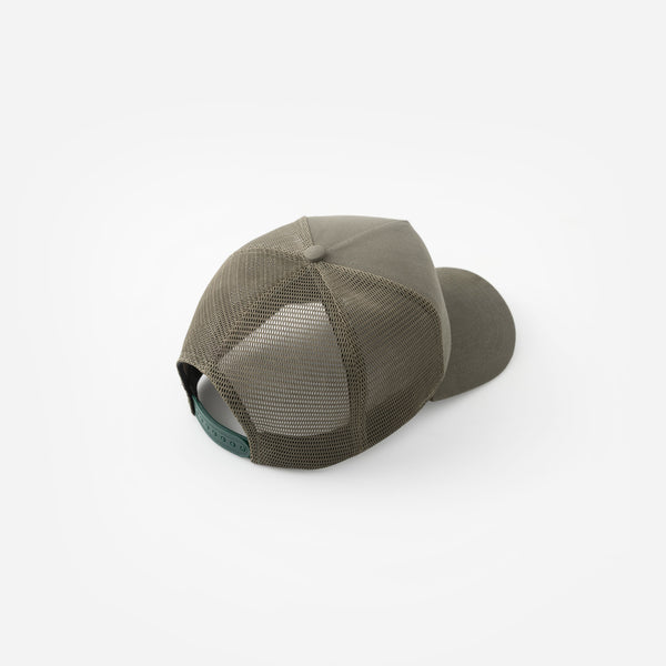Stampd LA 001 Brushed Twill Trucker Jalapeno Olive