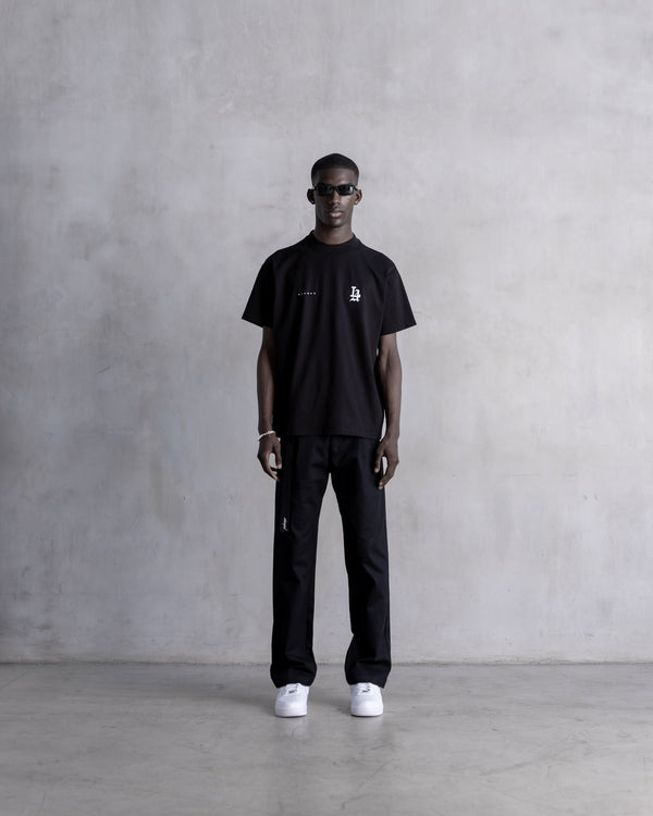 Stampd LA 001 Monogram Relaxed Tee Black
