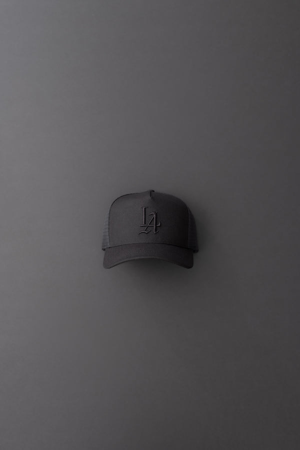 Stampd LA 001 Structured Trucker Black Tonal