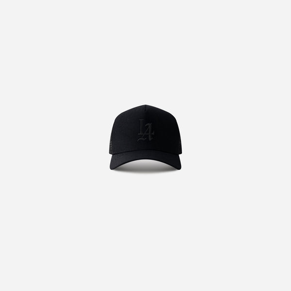 stampd LA 001 Structured Trucker Black Tonal