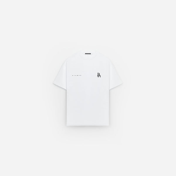 stampd LA 003 Monogram Relaxed Tee White