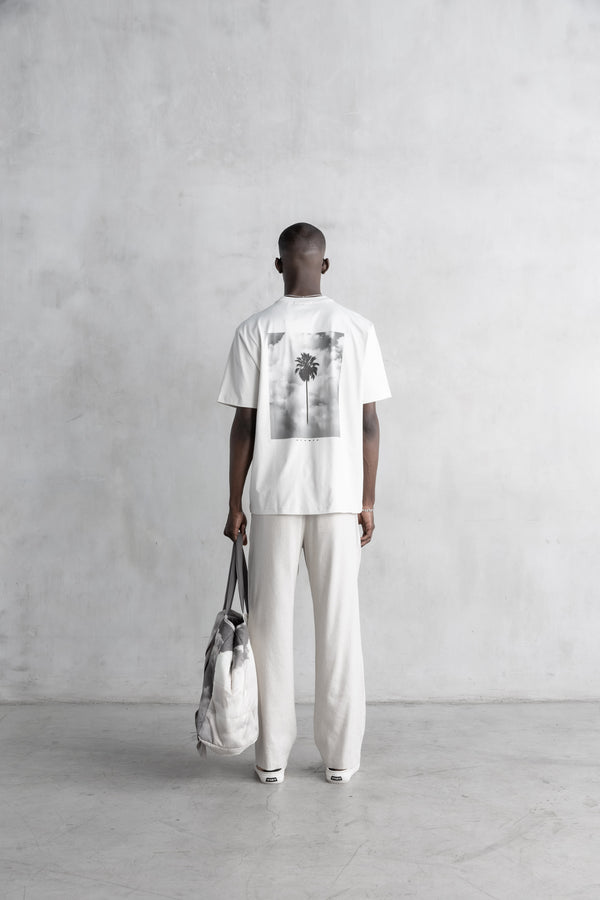 Stampd LA Clouds Relaxed Tee Dust White