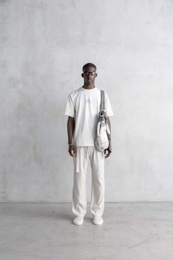 Stampd LA Clouds Relaxed Tee Dust White