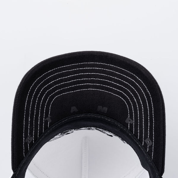 Stampd LA Script Trucker White