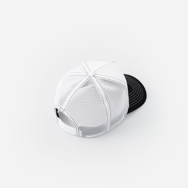 Stampd LA Script Trucker White