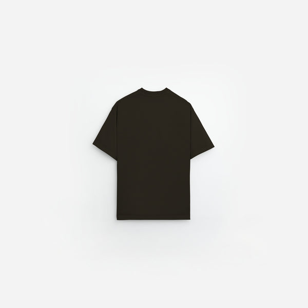 Stampd Stampd LA Stack Logo Relaxed Tee - Vintage Washed Dark Chocolate