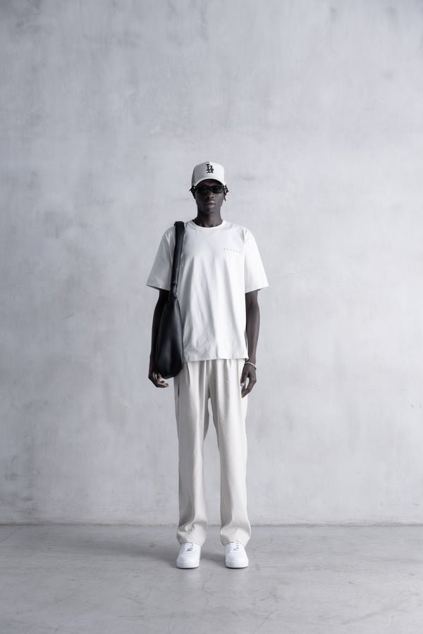 Stampd LA Transit Relaxed Tee Dust White