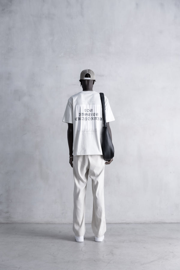 Stampd LA Transit Relaxed Tee Dust White