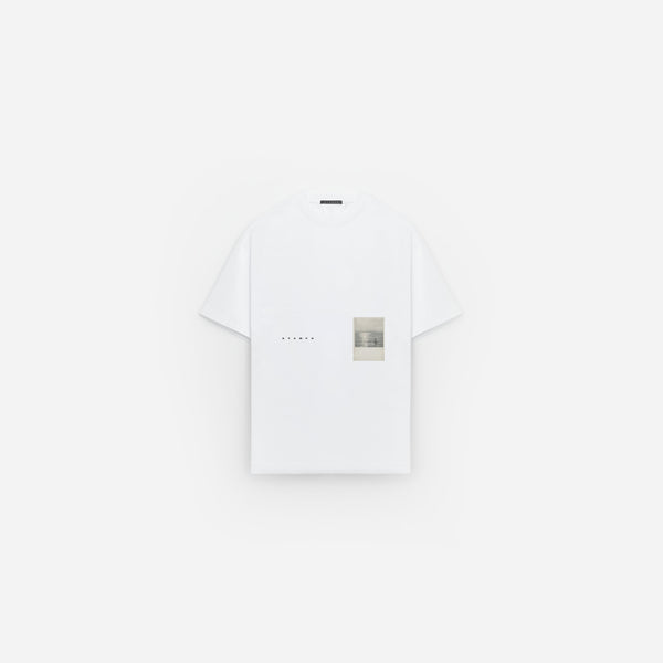 stampd Letter Relaxed Tee Dust White