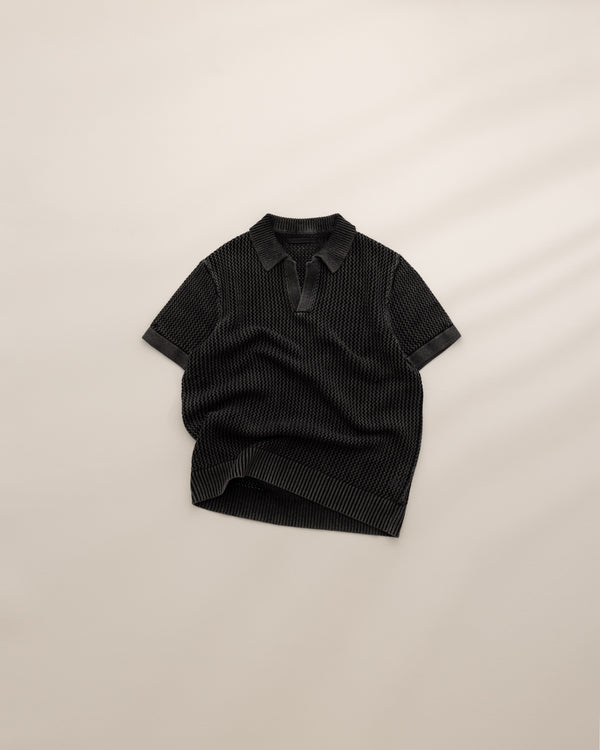 Stampd Loose Gauge SS Polo Black