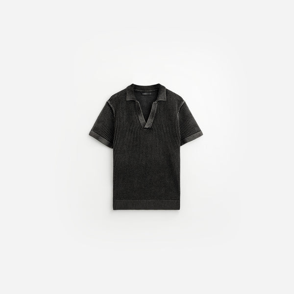 stampd Loose Gauge SS Polo Black