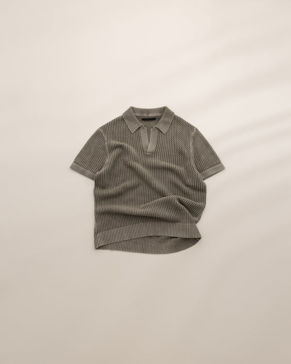Stampd Loose Gauge SS Polo Olive