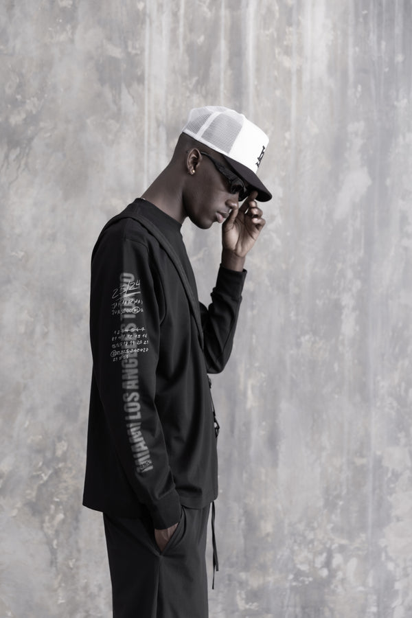 Stampd LS Locations Relaxed Tee Black