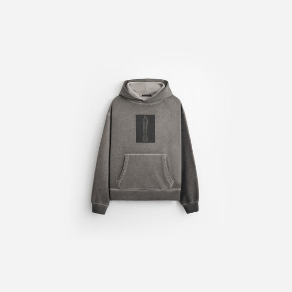 stampd Madonna Hoodie - Oil Washed Storm Grey
