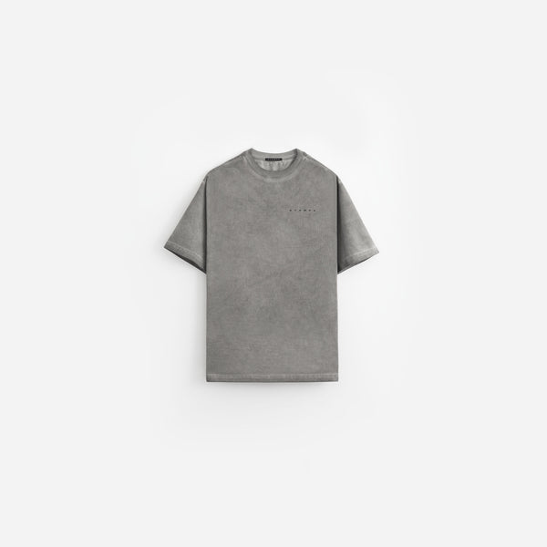stampd Madonna Relaxed Tee - Oil Washed Storm Grey