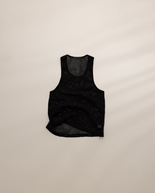 Stampd Mesh Tank Black