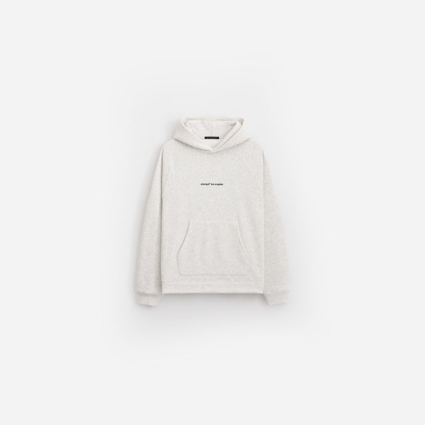 stampd Stampd Minimal Raglan Hoodie Oatmeal Heather Grey