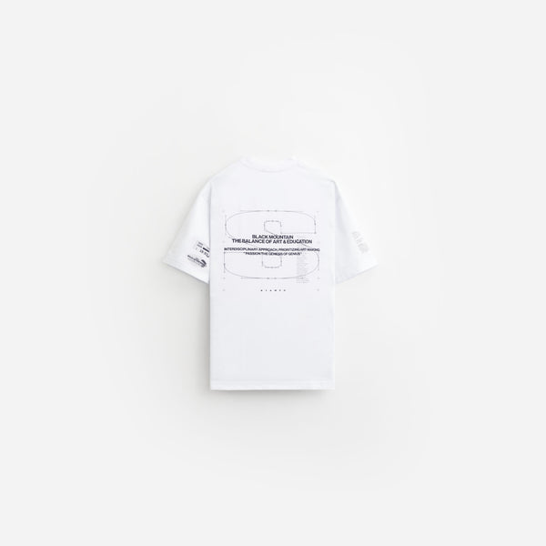 Stampd Mountain Transit Relaxed Tee White