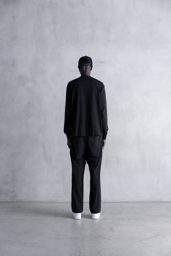 Stampd Neo Tribal LS Relaxed Tee Black