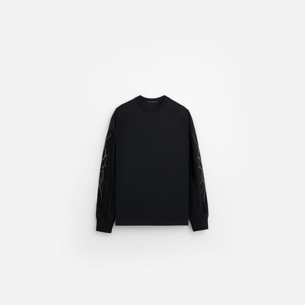 stampd Neo Tribal LS Relaxed Tee Black